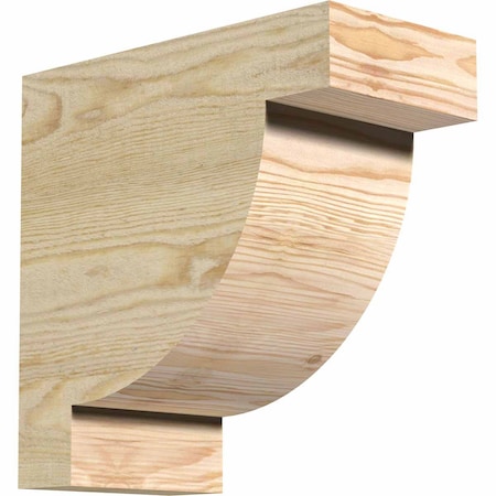 Ekena Millwork Alpine Rough Sawn Rafter Tail, Douglas Fir, 6"W x 12"H x 12"L RFT06X12X12ALP00RDF